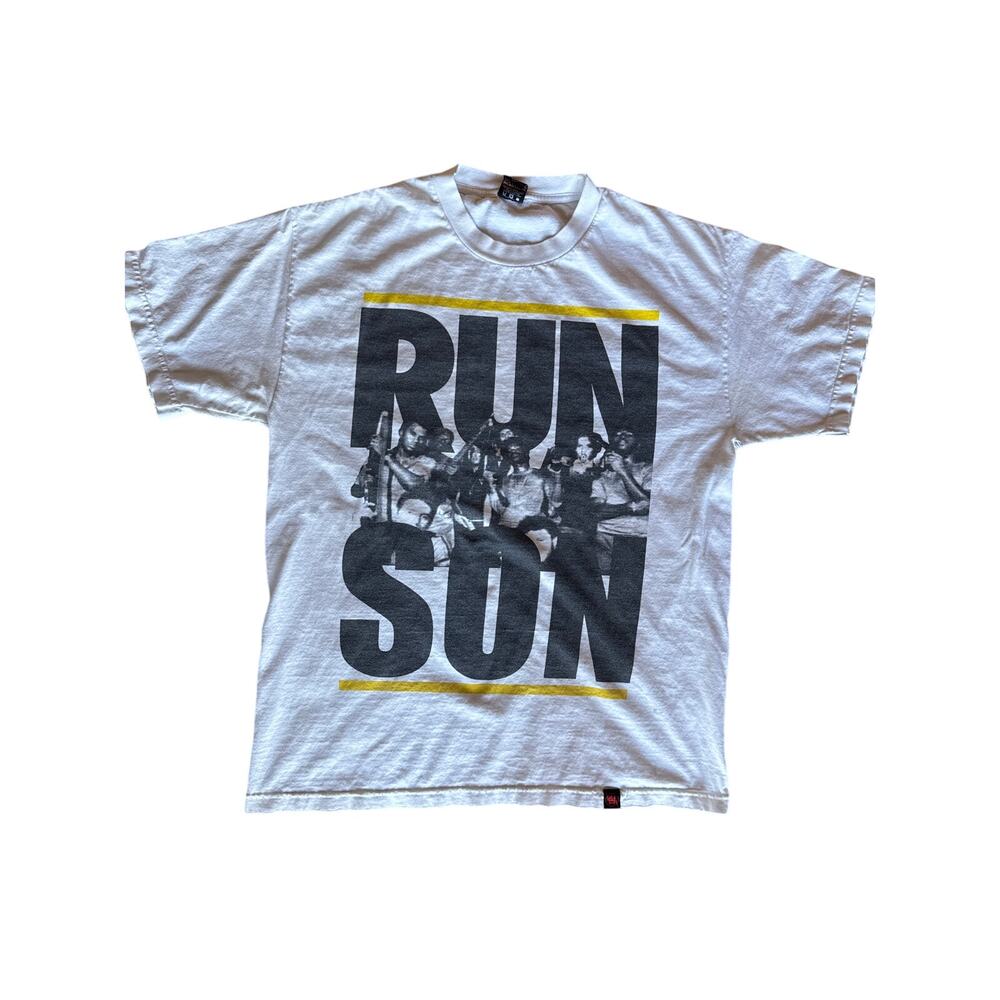 Vintage Run Son IMKING USA Made White L T-Shirt